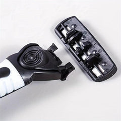 6-Layer Stainless Steel Shaving Razor Blade Set with 1 Holder & 6 Blades