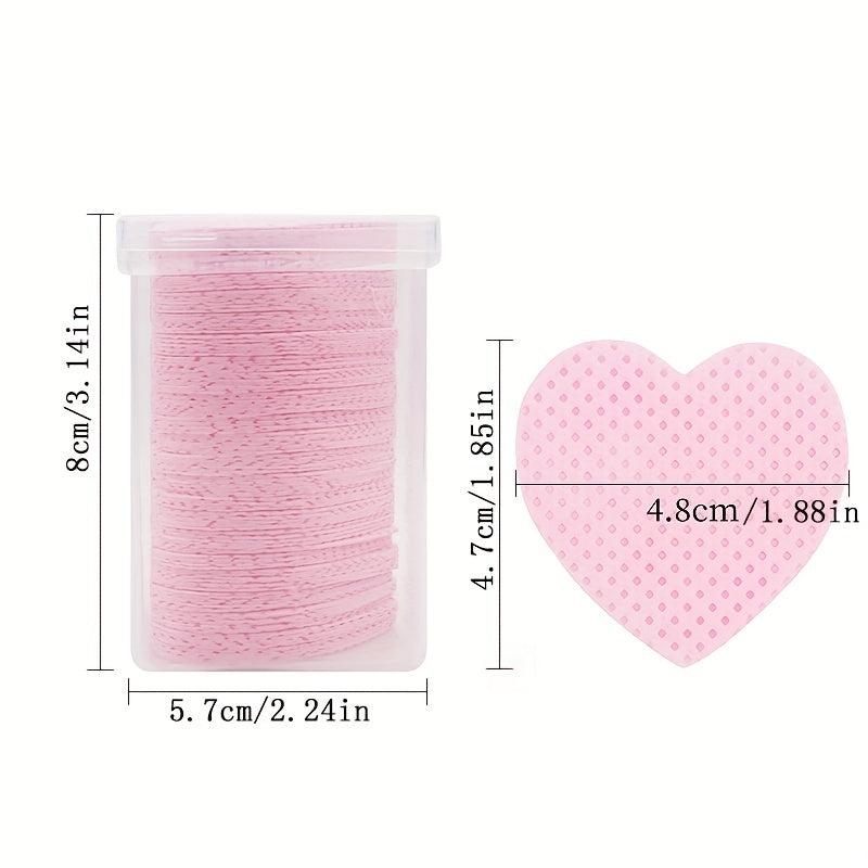 200pcs Nail Wipes & Glue Wipes Soft Lash Glue Nail Polish Remover