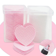 200pcs Nail Wipes & Glue Wipes Soft Lash Glue Nail Polish Remover