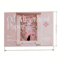 100 Sheets Absorbing Facial Paper Makeup Artifact