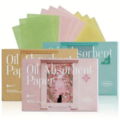 100 Sheets Absorbing Facial Paper Makeup Artifact