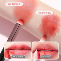 Lip Brush Round Head Lipstick Smudge Brush Soft Sponge Concealer Brush