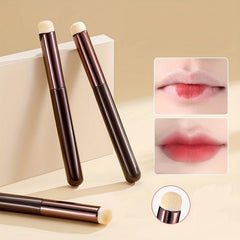 Lip Brush Round Head Lipstick Smudge Brush Soft Sponge Concealer Brush