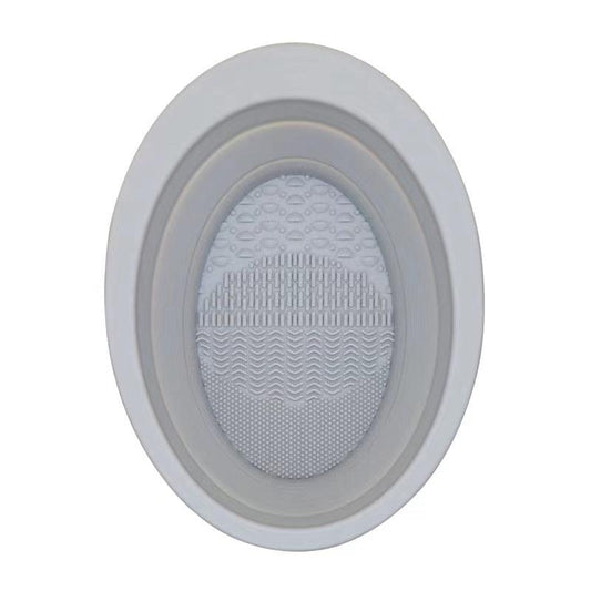 Silicone Makeup Brush Cleaner Bowl Foldable