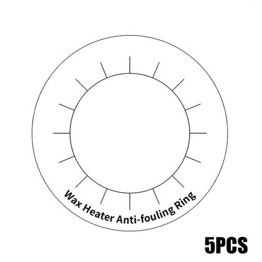 Wax Warmer Protective Collars Ring Professional Clean Pot