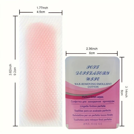 Hair Removal Wax Paper, Gentle Armpit, Arm and Leg Hair Remover
