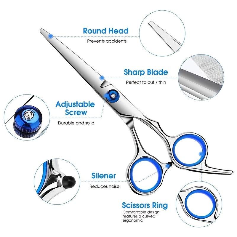 Professional Hairdressing Scissors 15-24 Cm - Hair Cutting Thinning Scissors