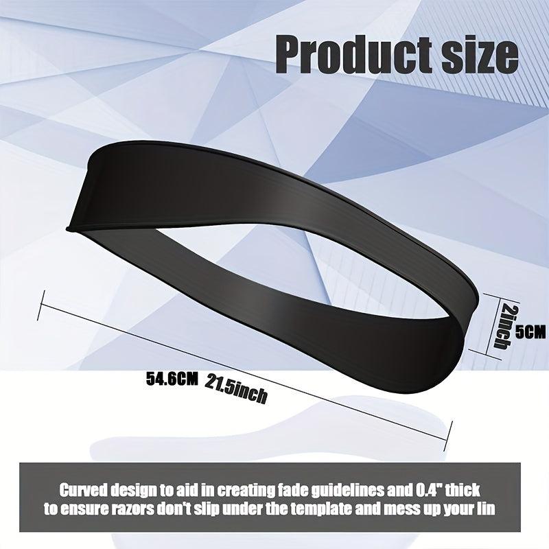 Neckline Shaving Template Silicone Hair Cutting Guide