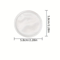 Disposable Rounds Makeup Remover Pads - 100 Count