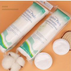 Disposable Rounds Makeup Remover Pads - 100 Count