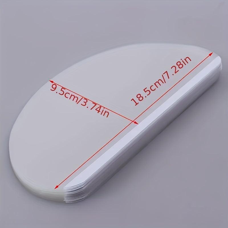 50pcs Disposable Face Shield For Shower Hair Cut Hair Spray Eyelash Extensions