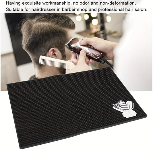 Hairdressing Tools Storage Mat Salon Barbershop Haircut Tool Anti-Slip Mat