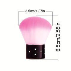 Nail Art Dust Remover Brush Soft Kabuki Cleaner Brush Nail Art Tools