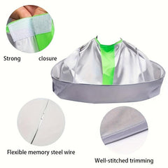 DIY Hair Cutting Cape Umbrella Hair Cutting Apron Waterproof Cloak