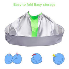 DIY Hair Cutting Cape Umbrella Hair Cutting Apron Waterproof Cloak
