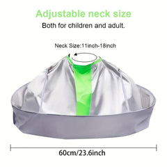 DIY Hair Cutting Cape Umbrella Hair Cutting Apron Waterproof Cloak