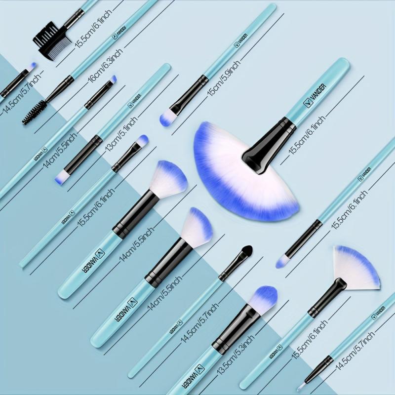 Pro Beauty Makeup Set 32Pcs Brushes & Puff Set
