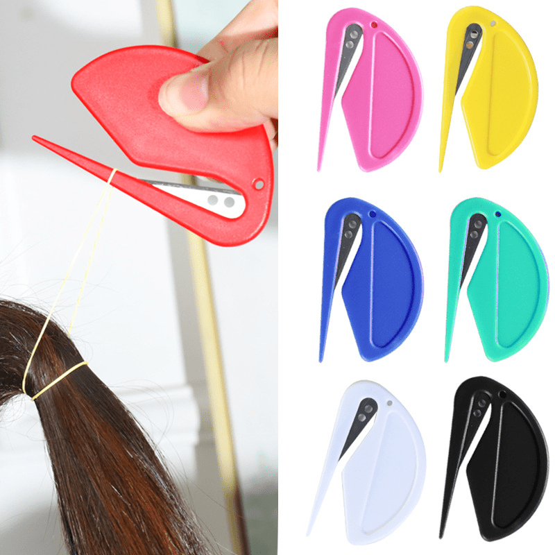 5Pcs Hair Band Cutter Disposable Rubber Band Remover Styling Tool