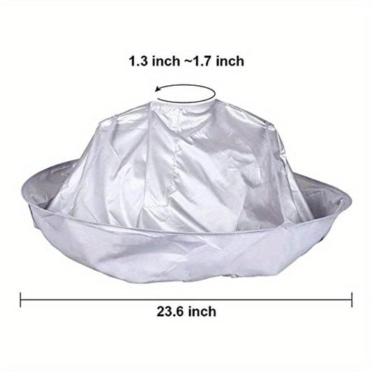 Hair Cutting Cape Styling Apron Cloth Hairdressing Gown Foldable Barber Salon