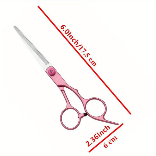 15 24 Cm Pink Hair Cutting Scissors Shears Barber Salon Household Hair Scissors