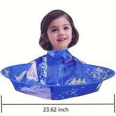 Foldable Barber Cape Waterproof Haircut Cloak