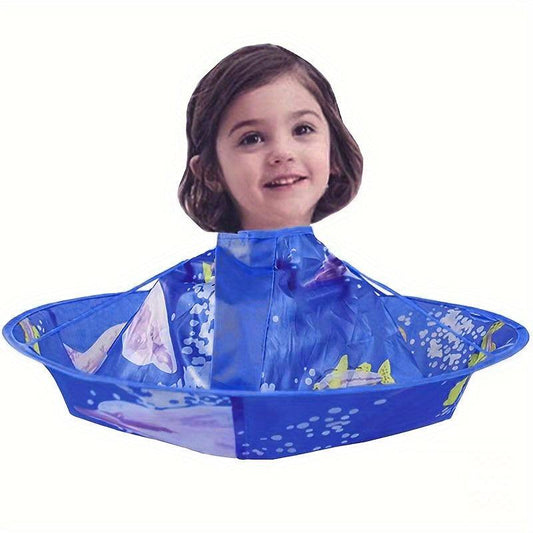 Foldable Barber Cape Waterproof Haircut Cloak