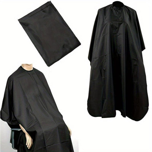 Waterproof Barber Cape with Snap Closure for Hair Styling
