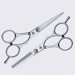 2pcs Hair Cutting Scissors Thinning Shears