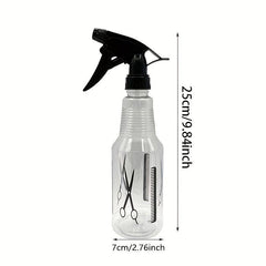 450ml Empty Spray Bottle Plastic Mister Fine Mist Hair Styling Tool