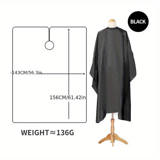 Hair Cutting Cape Hairdressing Cloth Waterproof Non-Stick Shawl