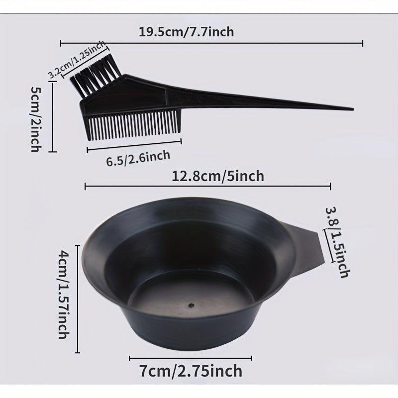 8pcs Hair Coloring Kit Hair Dying Tools Accessories Set