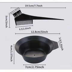 8pcs Hair Coloring Kit Hair Dying Tools Accessories Set