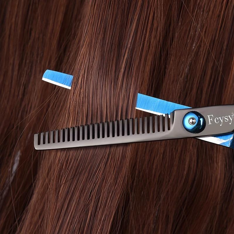 10 Pcs Stainless Steel Hairdressing Shears Set Professional Thinning Scissors