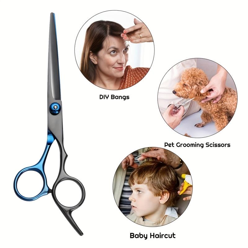 10 Pcs Stainless Steel Hairdressing Shears Set Professional Thinning Scissors