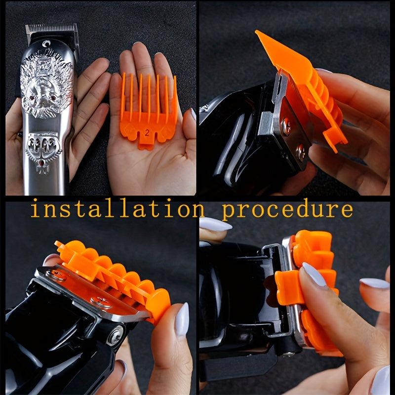 10pcs Hair Clipper Guide Combs Set Multifunctional Replacement Guards