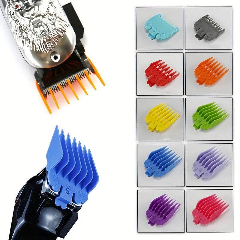 10pcs Hair Clipper Guide Combs Set Multifunctional Replacement Guards