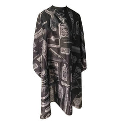 Salon Barber Cape with Neck Brush - Hair Cutting Cape for Stylists