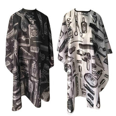 Salon Barber Cape with Neck Brush - Hair Cutting Cape for Stylists