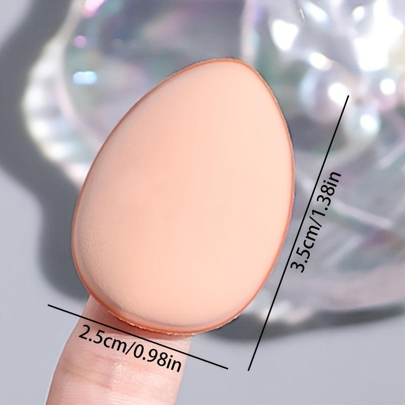 3pcs Finger Size Powder Puff Mini Makeup Puff Soft Water Drop Makeup Sponges