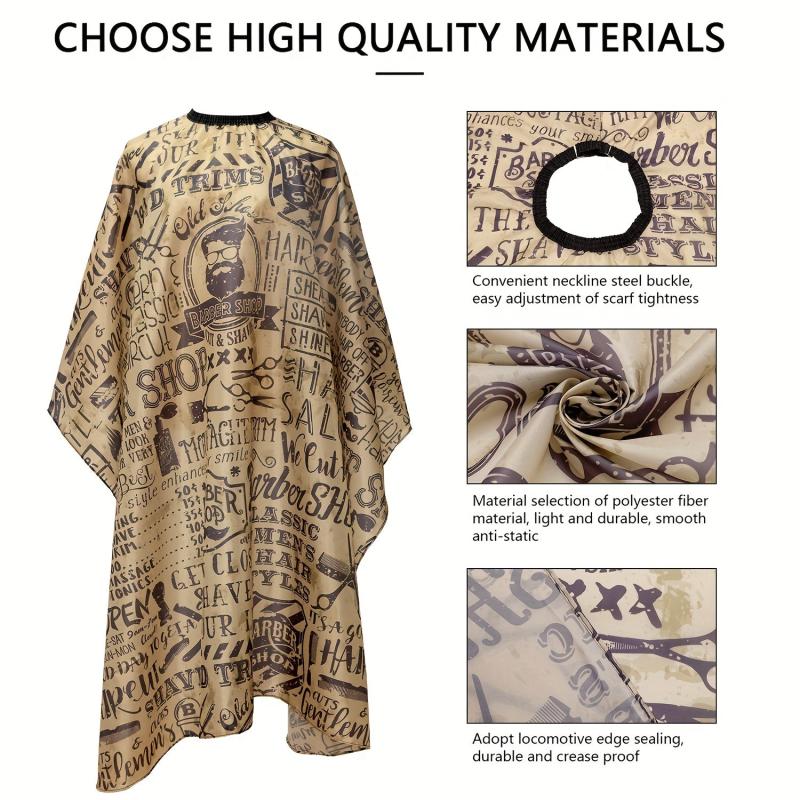 Waterproof Hair Styling Cape for Salon and Barber Use