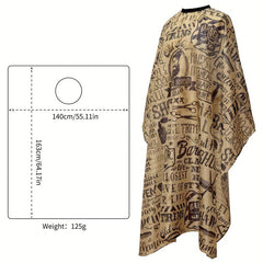 Waterproof Hair Styling Cape for Salon and Barber Use