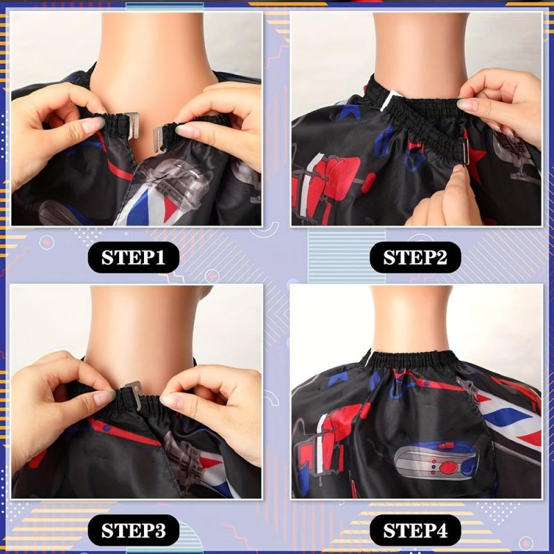 Waterproof Hair Cutting Cloth Apron Hairdressing Cape