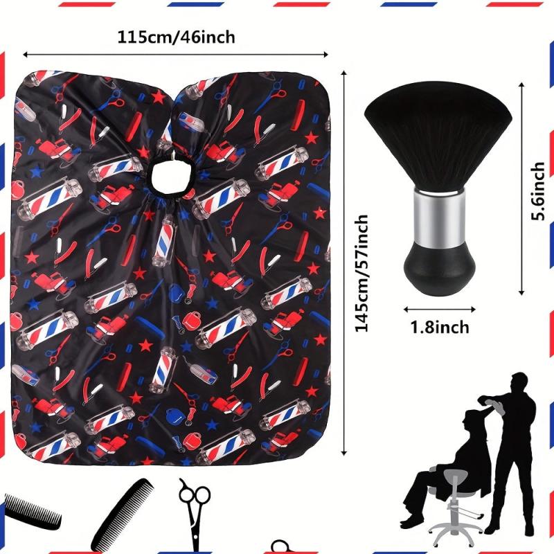 Waterproof Hair Cutting Cloth Apron Hairdressing Cape