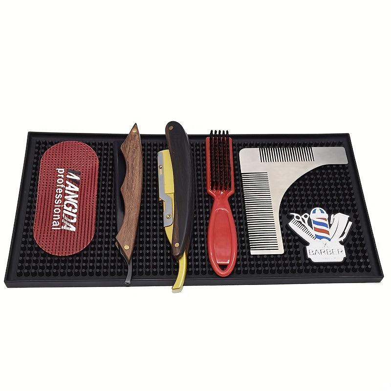 Hairdressing Anti-Skid Pad Silicone Non-Slip Mat for Salon Barber Use
