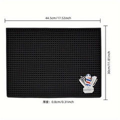 Hairdressing Anti-Skid Pad Silicone Non-Slip Mat for Salon Barber Use