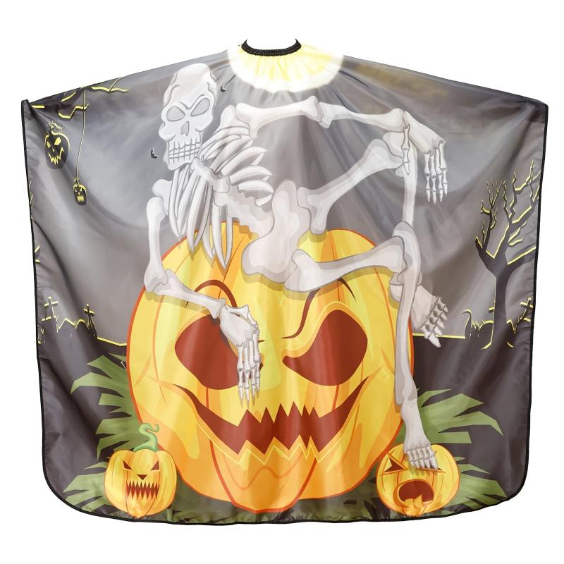 Halloween Pumpkin Pattern Hair Cutting Cape