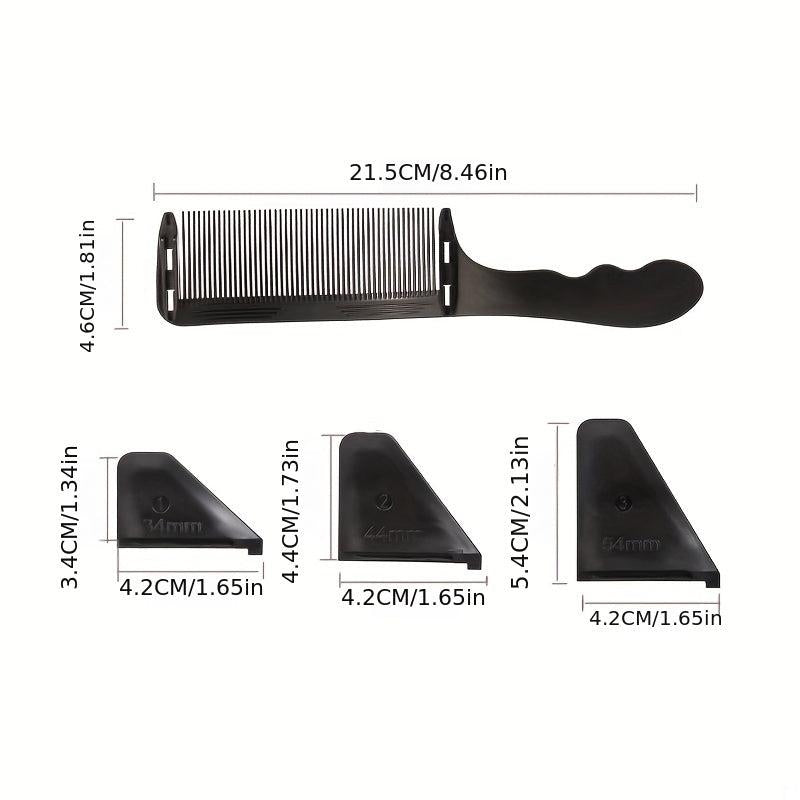 Curved Barber Comb Hair Cutting Comb Styling Tool