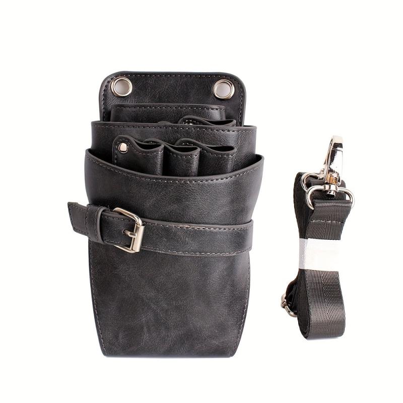 Hairdressing Scissors Bag with PU Leather Material