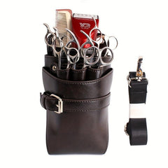 Hairdressing Scissors Bag with PU Leather Material