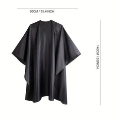 3pcs Hairdressing Barber Cape Snap Closure Hair Cutting Cape